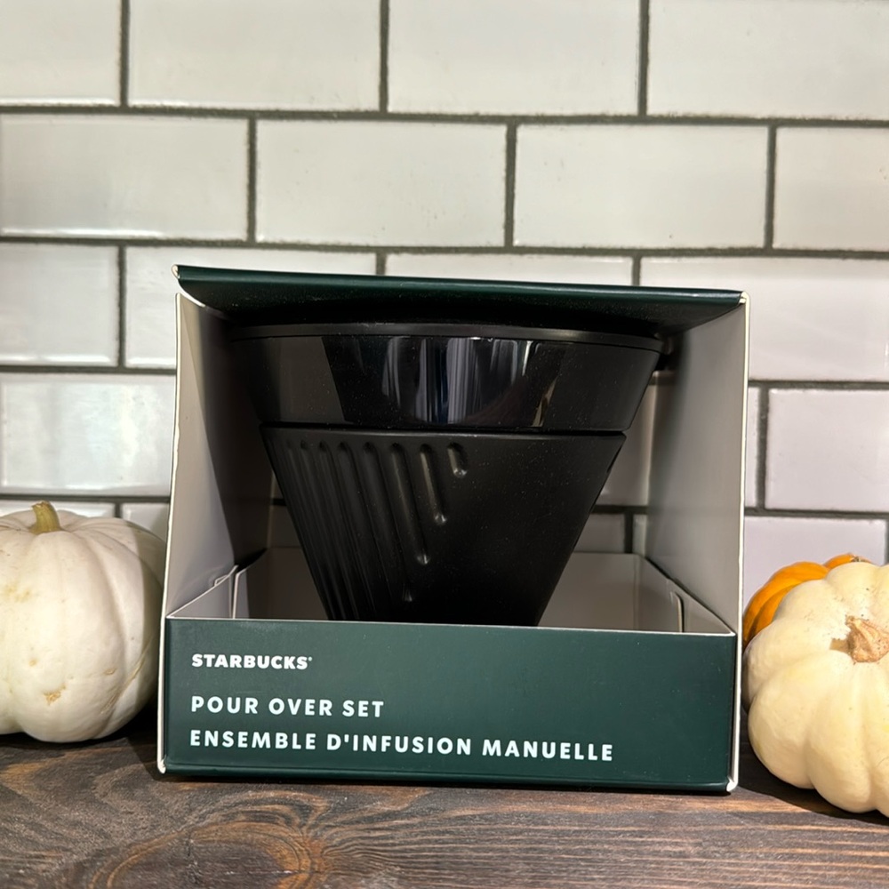 Starbucks Pour Over Set. Still in box, new.